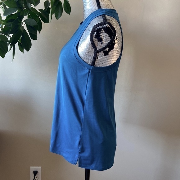 ⭐️2 FOR $20⭐️ Kyodan teal blue athletic tank. EUC - Picture 2 of 4
